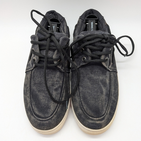 Bed Stu charcoal grey black lace up shoe 10 - Picture 3 of 9